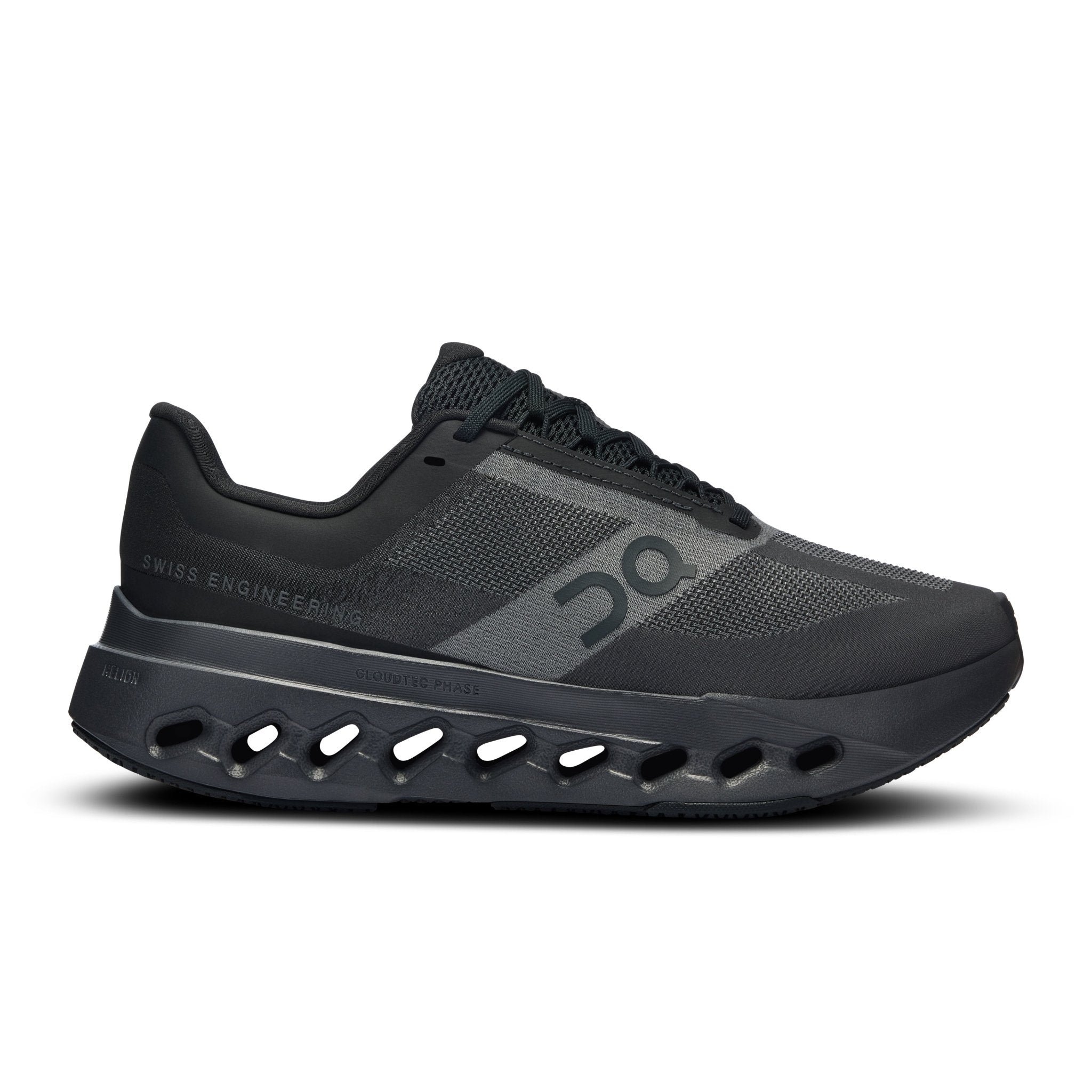 On Men's Cloud Surfer Next Running Shoes in Black Eclipse