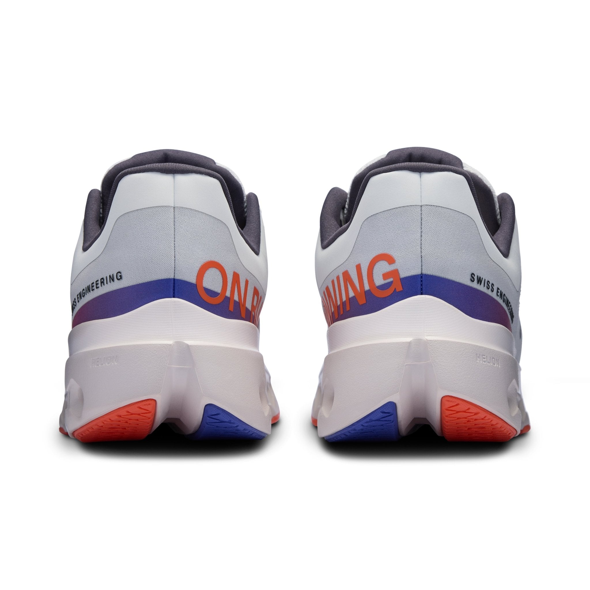 On Men's Cloud Surfer Next Running Shoes in White Flame