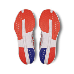 On Men's Cloud Surfer Next Running Shoes in White Flame