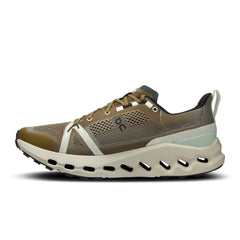 On Men's Cloud Surfer Trail trail running shoes in Hunter & Ice