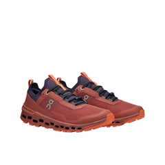 On Men's Cloud Ultra 2 trail running shoes in Auburn & Flame