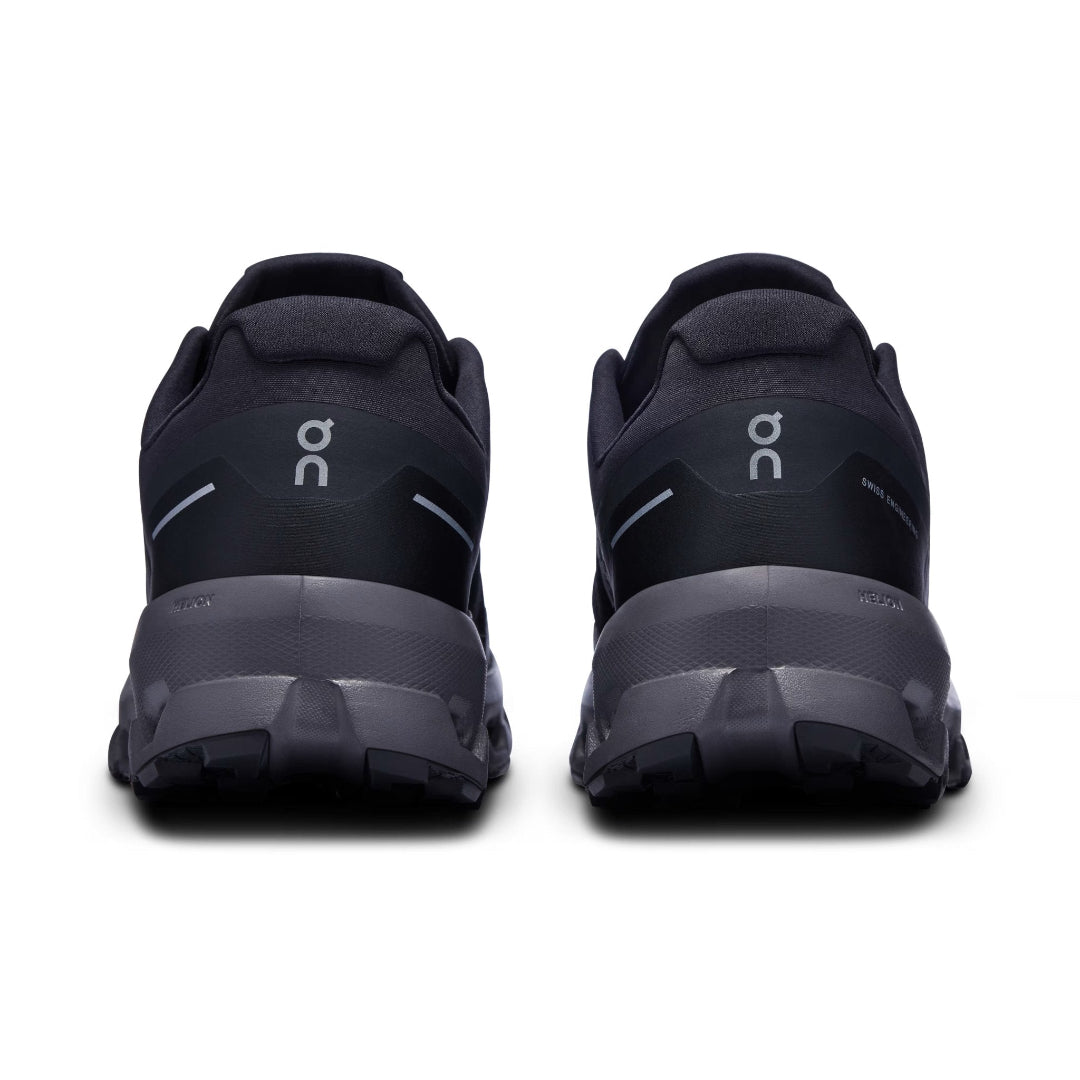 On Men's Cloud Vista 2 WP trail shoes in  Black Eclipse