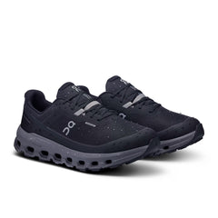 On Men's Cloud Vista 2 WP trail shoes in  Black Eclipse