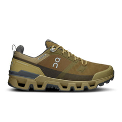 On Men's Cloud Wander Waterproof Trail Shoes in Hunter & Safari