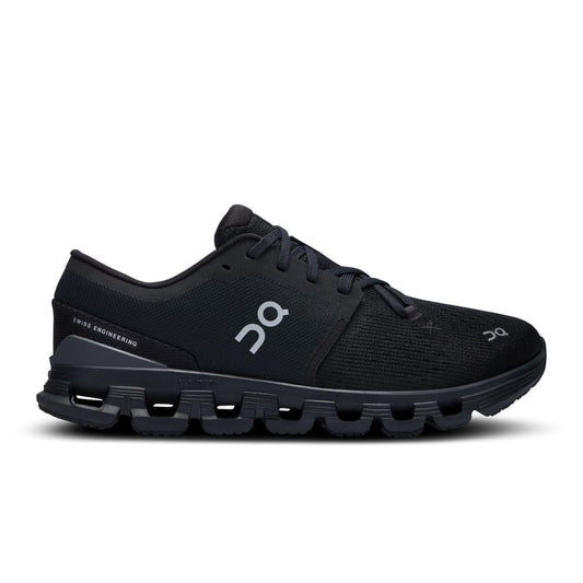 On Men's Cloud X4 Training Shoes in Black Eclipse