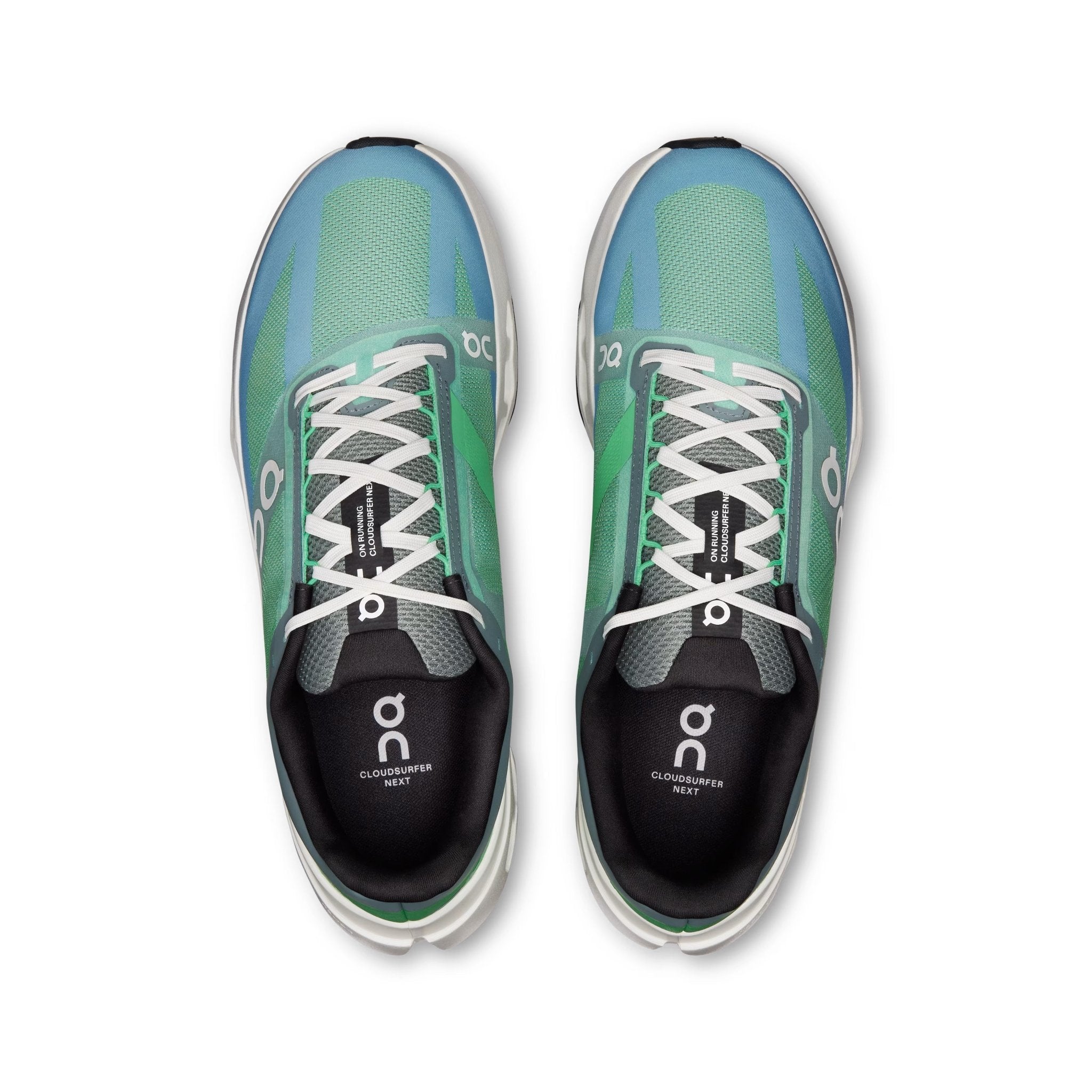 On Men's Surfer Next running shoes in Honeydew & Ivory
