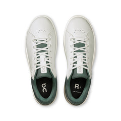 On Men's The Roger Advantage lifestyle shoes in White & Olive