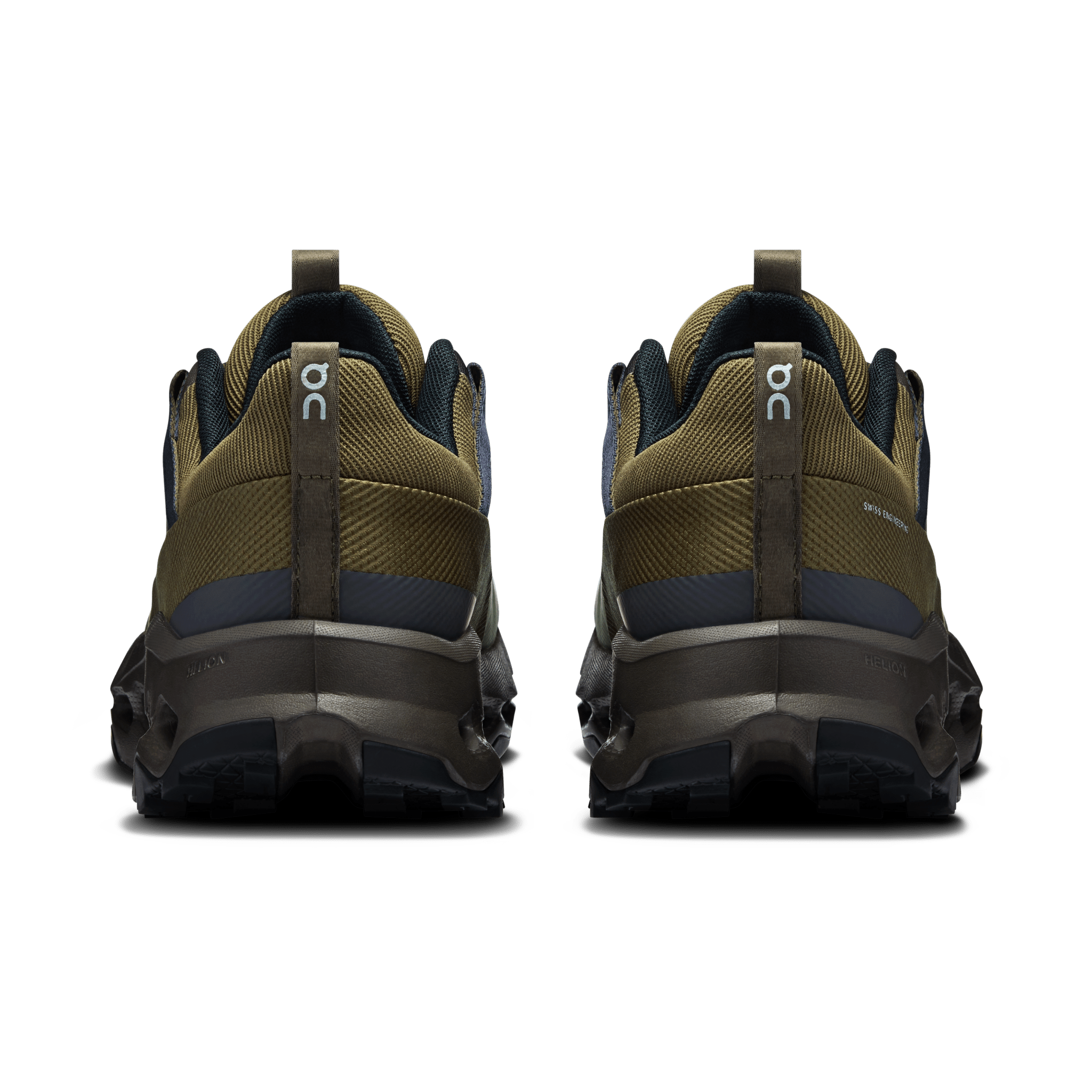 On Mens Cloud Horizon  Trail Shoes in Olive Thorn