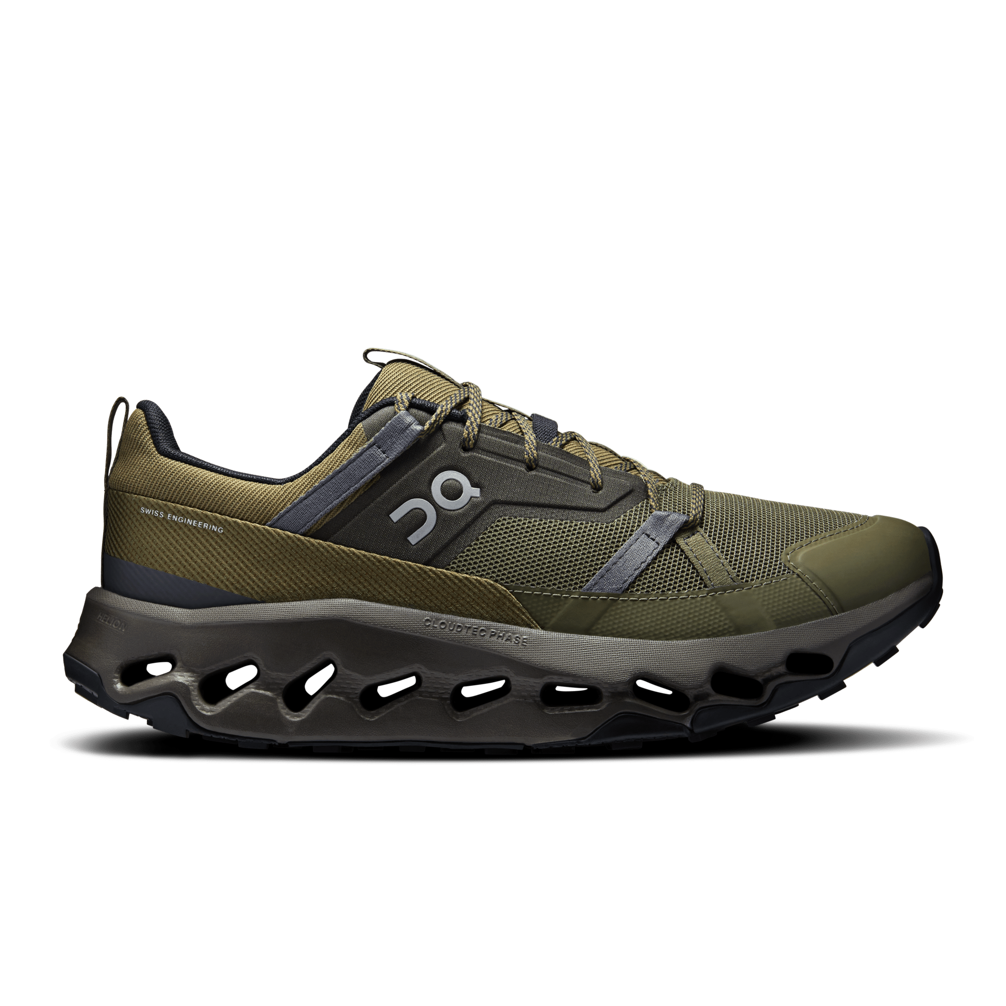 On Mens Cloud Horizon  Trail Shoes in Olive Thorn
