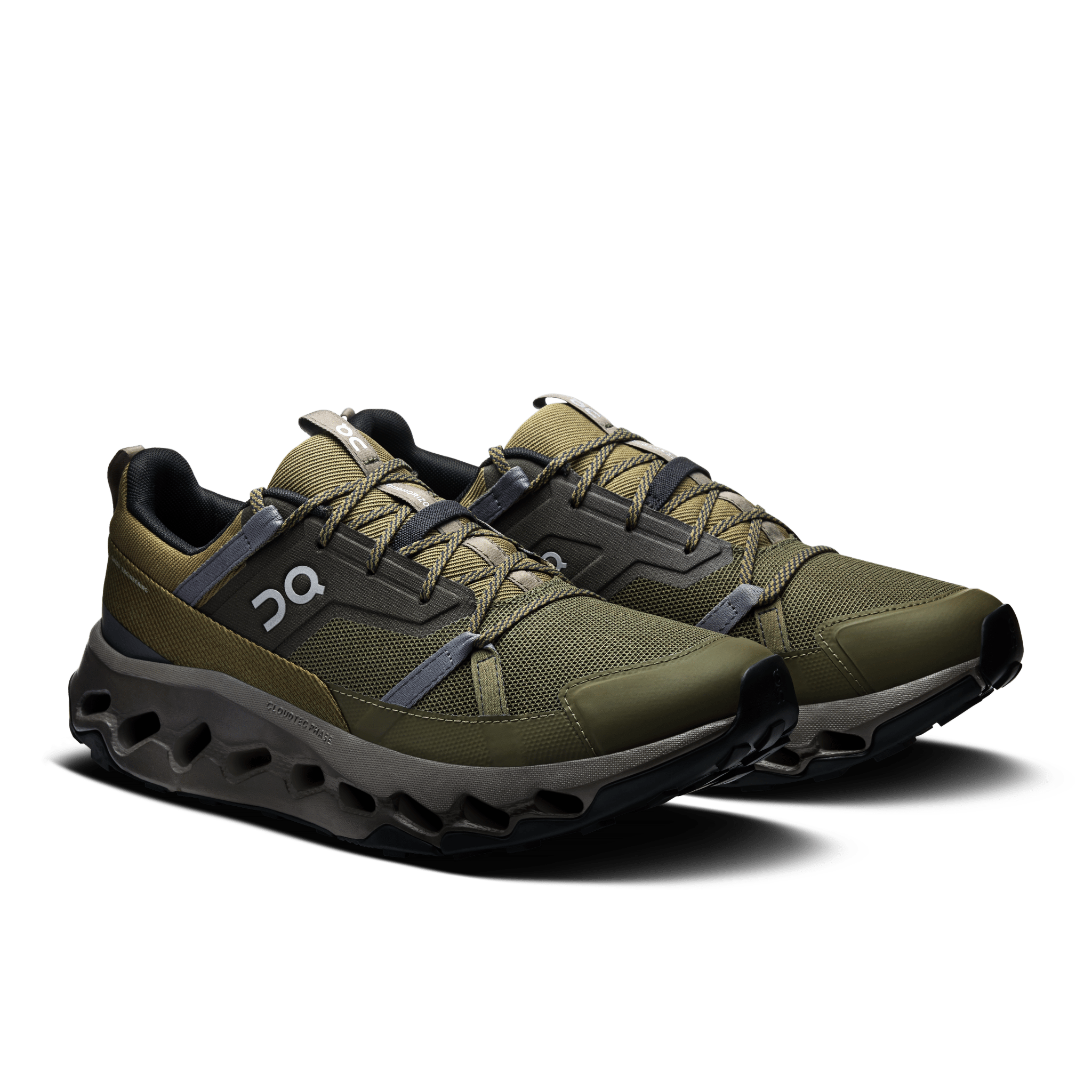 On Mens Cloud Horizon  Trail Shoes in Olive Thorn