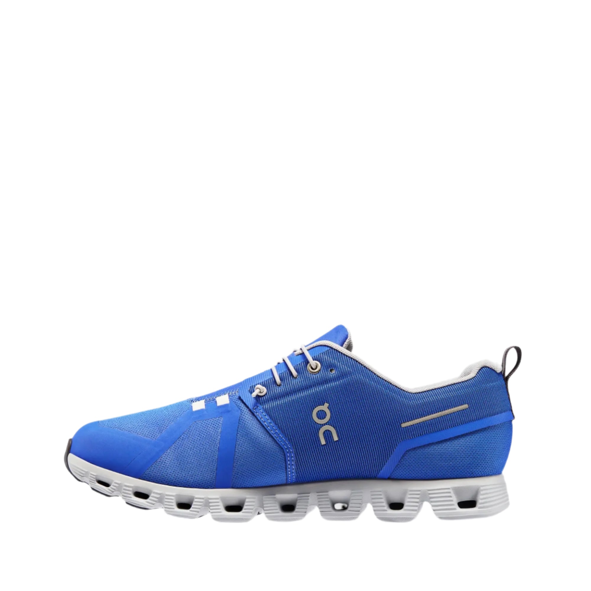 On Women's Cloud 5 Waterproof lifestyle shoes in Cobalt & Glacier