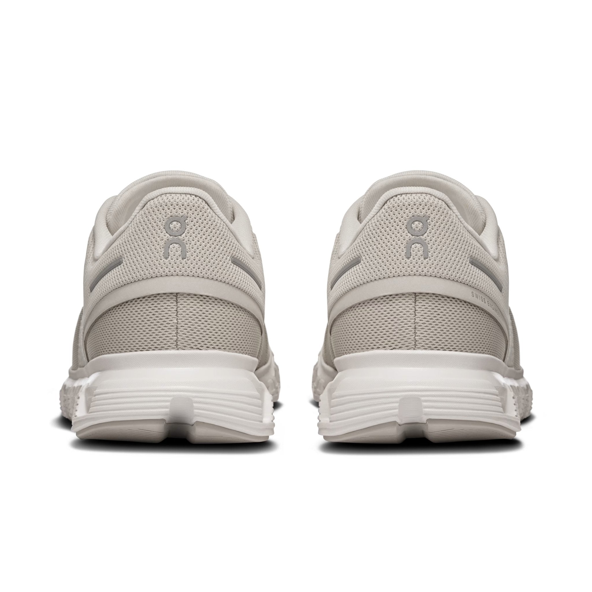 On Women's Cloud 6 Lifestyle Shoe in Pearl & White