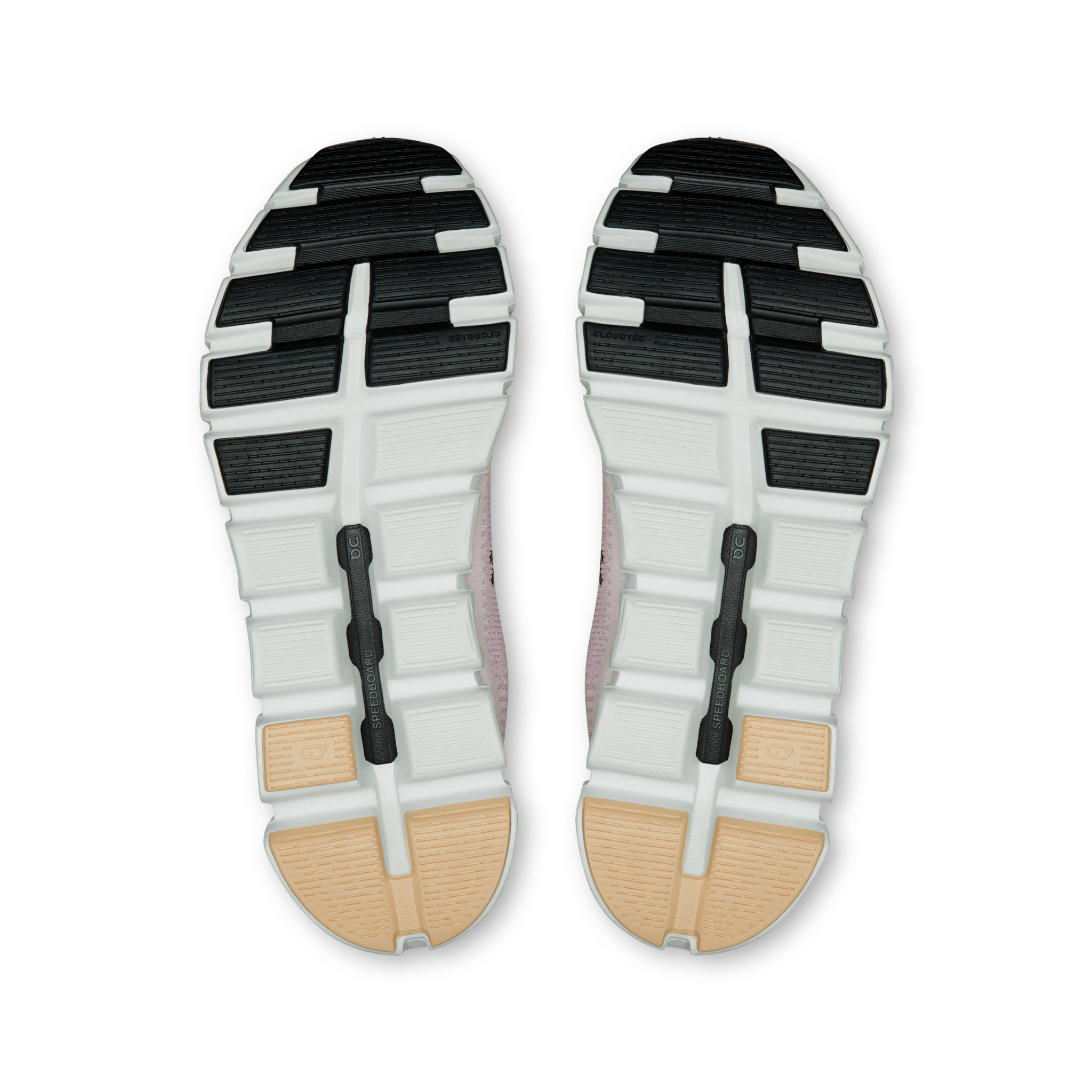 On Women's Cloud 6 Push lifestyle shoe in Tangerine & Raspberry