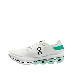 On Women's Cloud Boom Echo running shoes in White & Mint