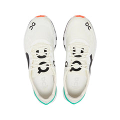 On Women's Cloud Boom Echo running shoes in White & Mint