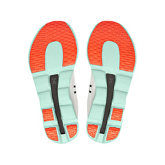 On Women's Cloud Boom Echo running shoes in White & Mint
