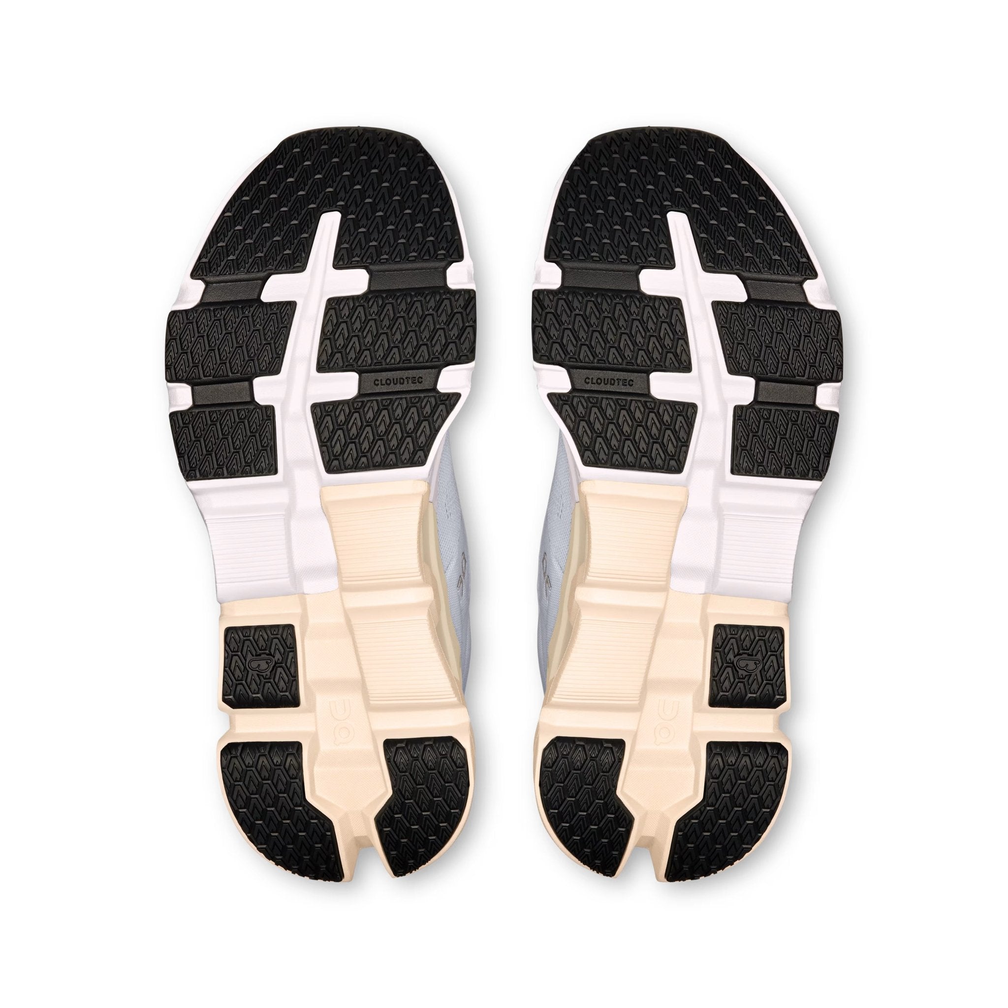 On Women's Cloud Flyer 5 running shoes in Arctic & Cream