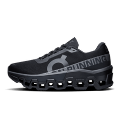 On Women's Cloud Monster 2 running shoes in Black Eclipse