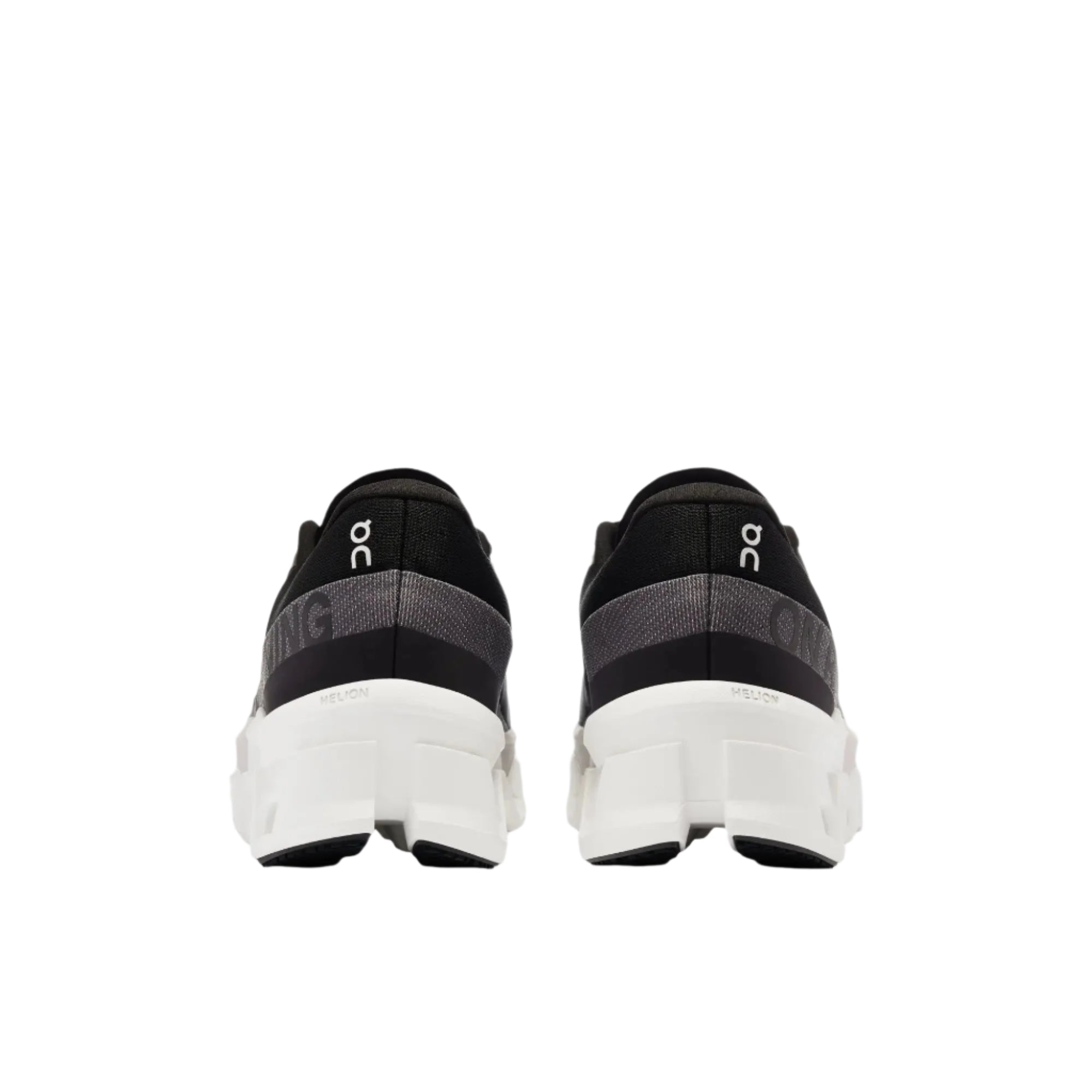 On Women's Cloud Monster 2 Running Shoes in Black & Frost 
