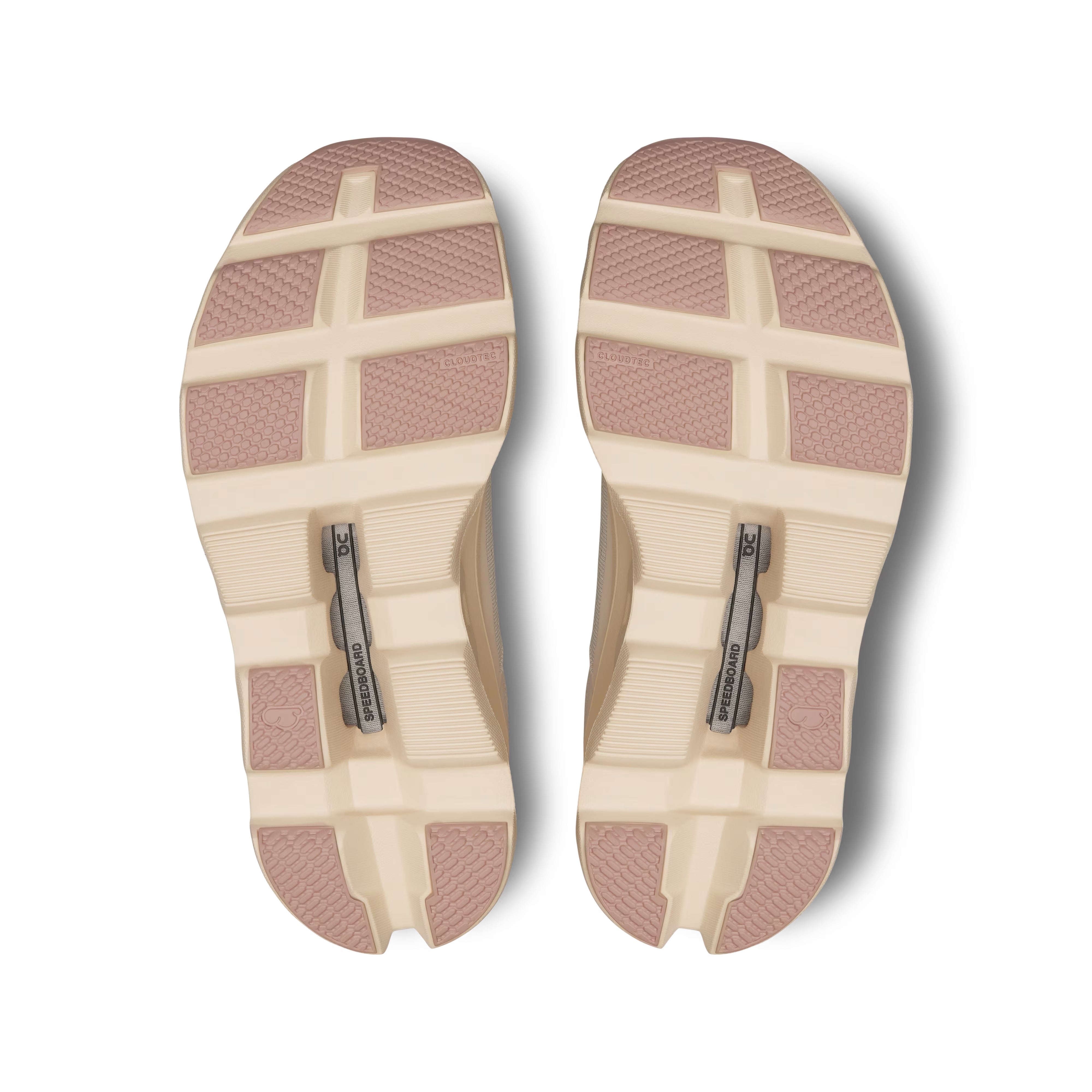 On Women's Cloud Monster running shoes in Moon Fawn