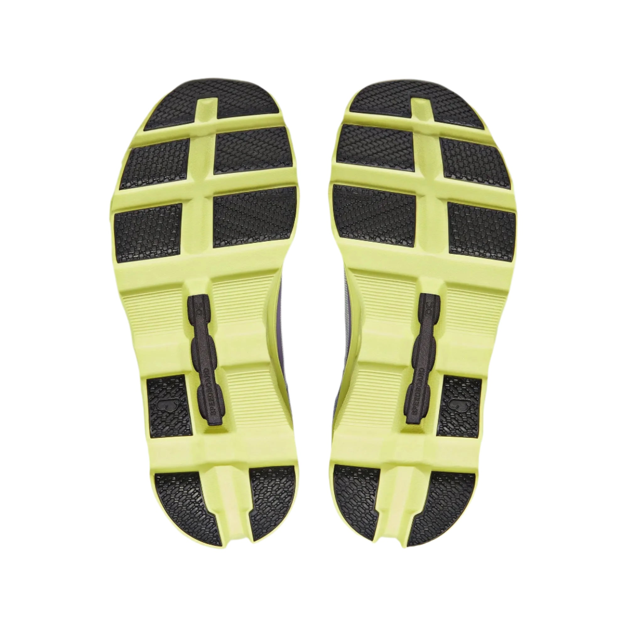 On Women's Cloud Monster running shoes in Nimbus & Hay