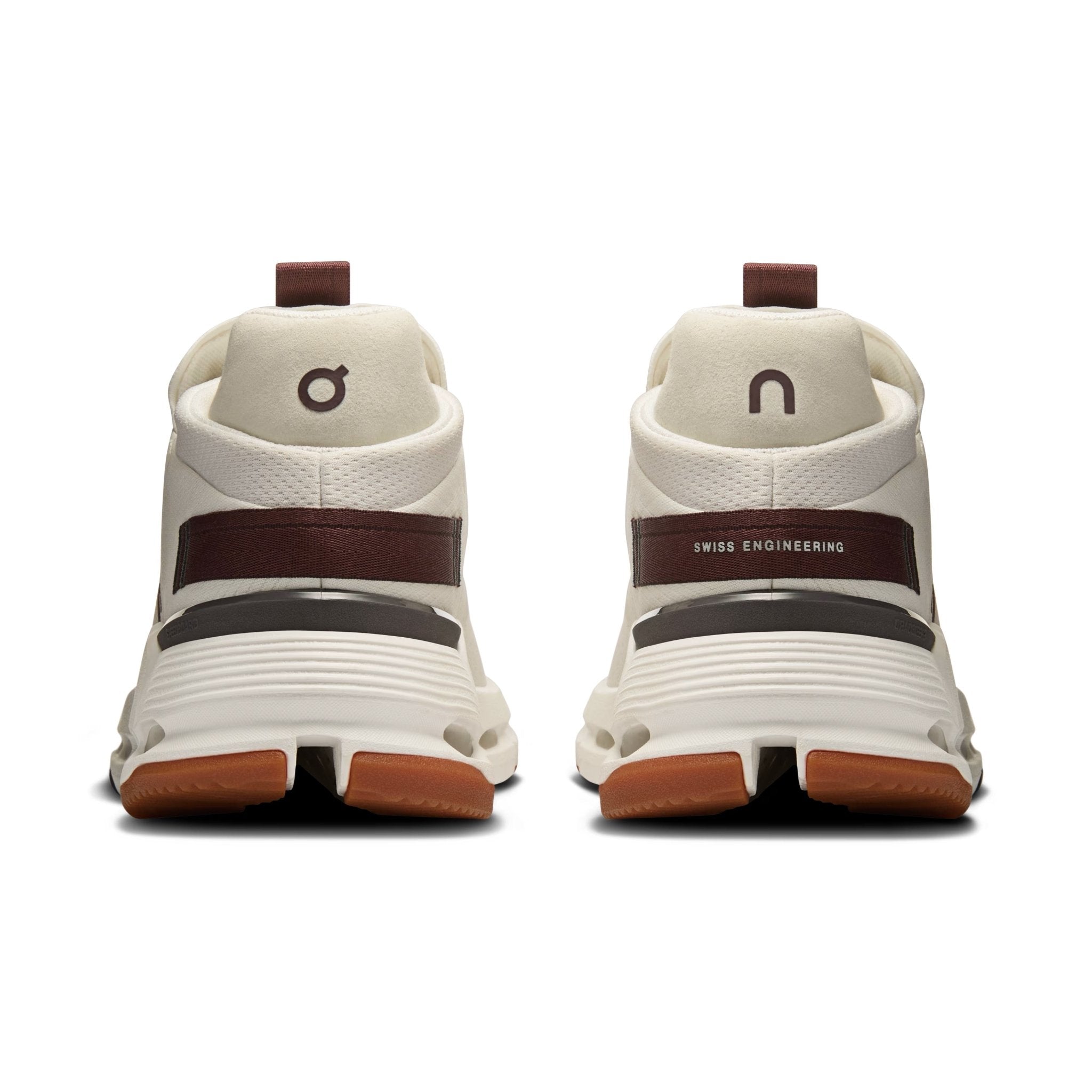 On Women's Cloud Nova 2 running shoes in Ice & Mulberry
