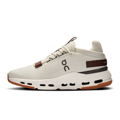 On Women's Cloud Nova 2 running shoes in Ice & Mulberry