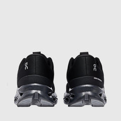 On Women's Cloud Surfer  Running Shoes in All Black
