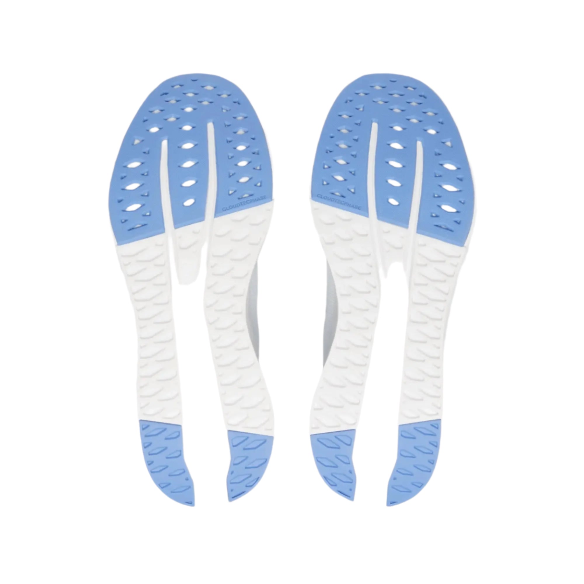On Women's Cloud Surfer running shoes in Heather & White
