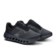 On Women's Cloud Surfer Next Running Shoes in Black Eclipse