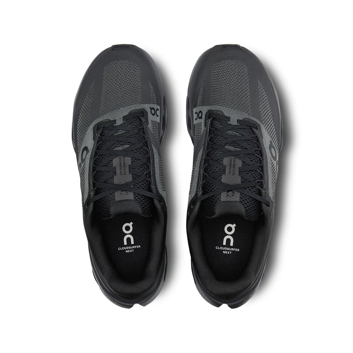 On Women's Cloud Surfer Next Running Shoes in Black Eclipse