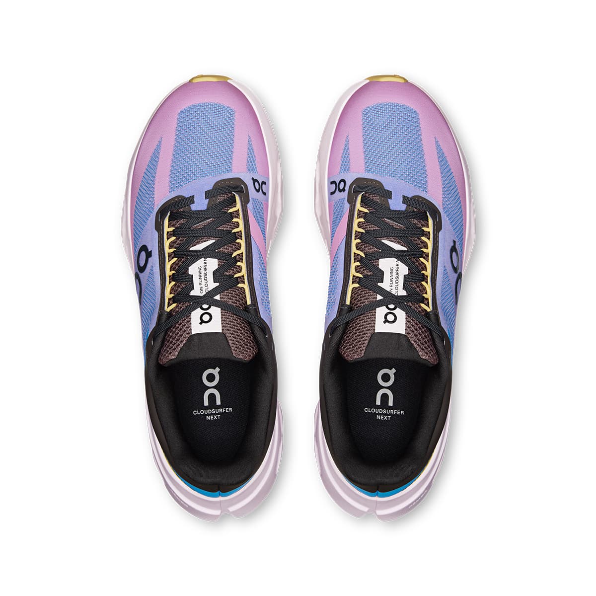 On Women's Cloud Surfer Next running shoes in Malibu & Raspberry