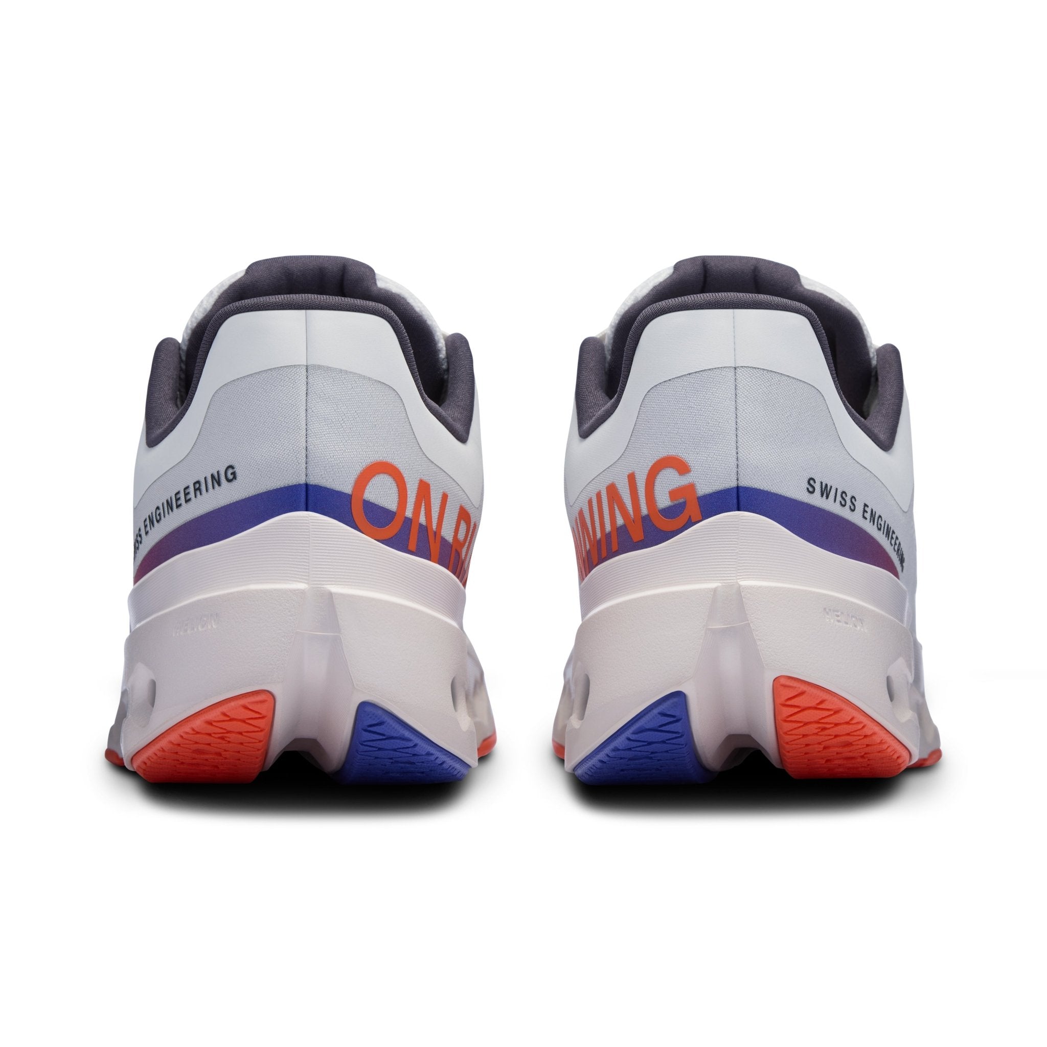 On Women's Cloud Surfer Next Running Shoes in White Flame