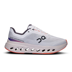 On Women's Cloud Surfer Next Running Shoes in White Flame