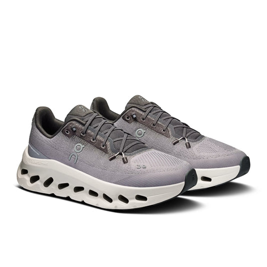On Women's Cloud Tilt 1 lifestyle shoes in  Eclipse & Lilac with white sole