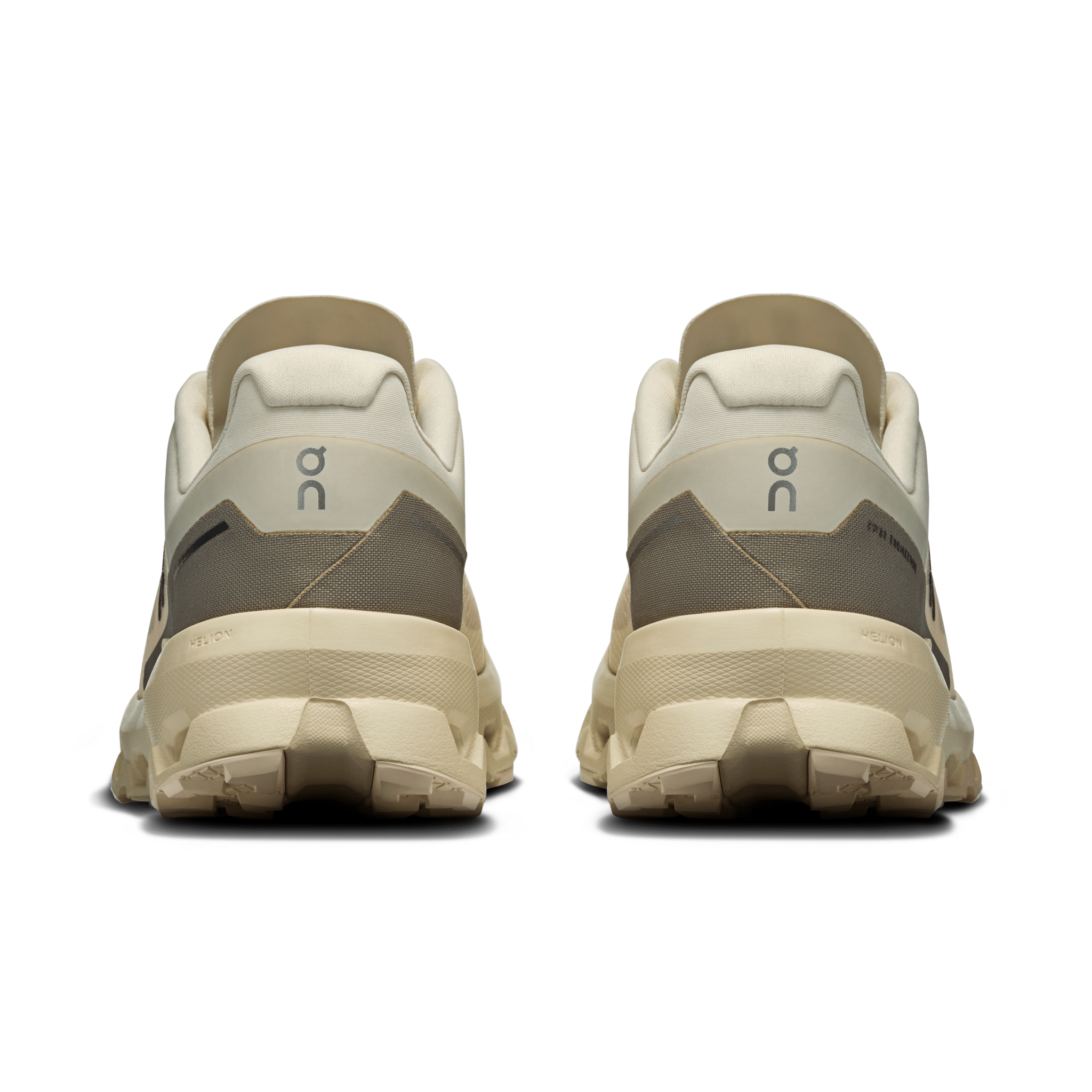 On Women's Cloud Vista 2 trail shoes in  Cream & Desert