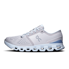 On Women's Cloud X4 Training Shoes in Silver Chambray