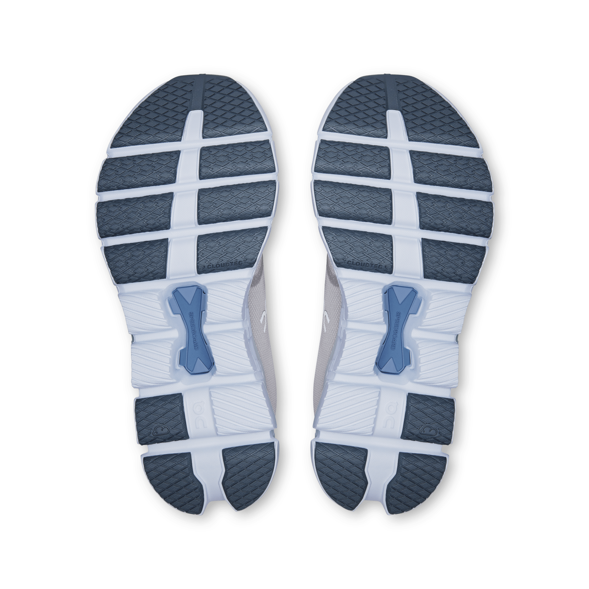 On Women's Cloud X4 Training Shoes in Silver Chambray