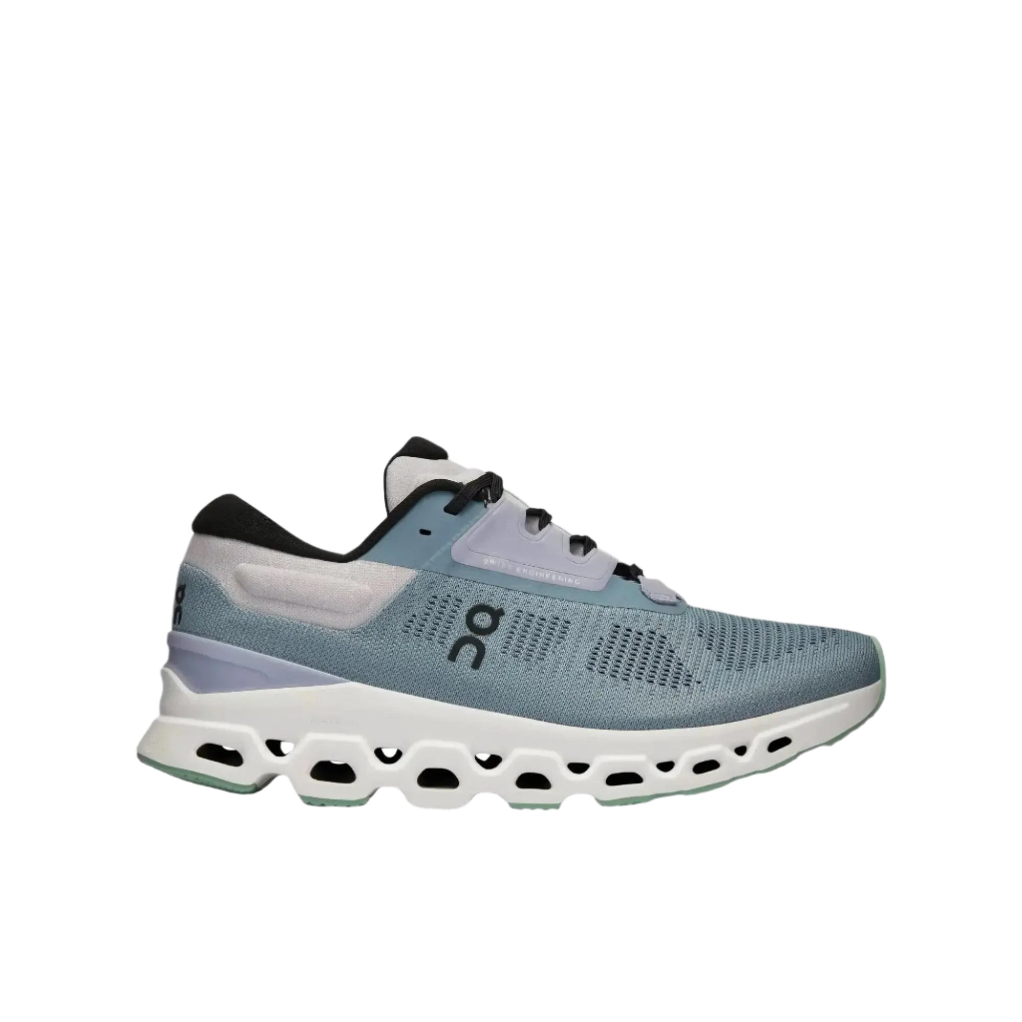 On Women's Stratus 3 Running Shoes in Wash & Nimbus