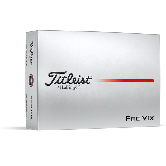 Titleist Pro V1x Golf Ball in White
