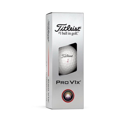 Titleist Pro V1x Golf Ball in White