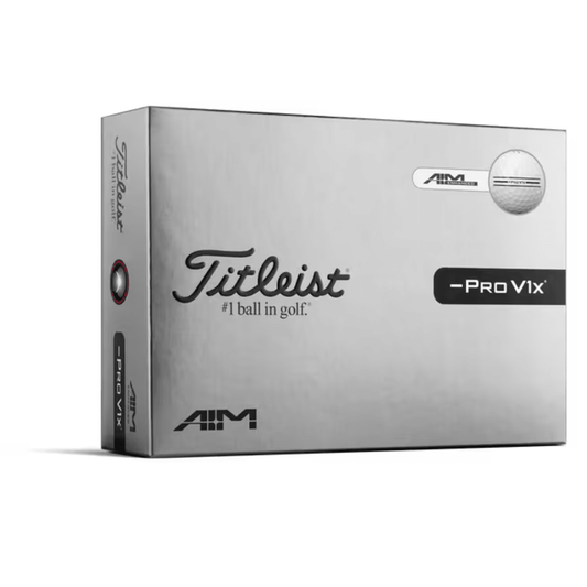 Titleist Pro V1x Left Dash AIM Golf Ball 2026