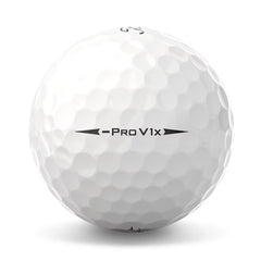 Titleist Pro V1x Left Dash Golf Ball in White