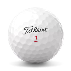 Titleist Pro V1x Left Dash Golf Ball in White