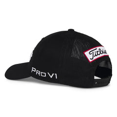 Titleist Tour Mesh Cap Black White
