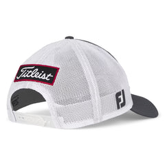 Titleist Tour Mesh Cap Charcoal White
