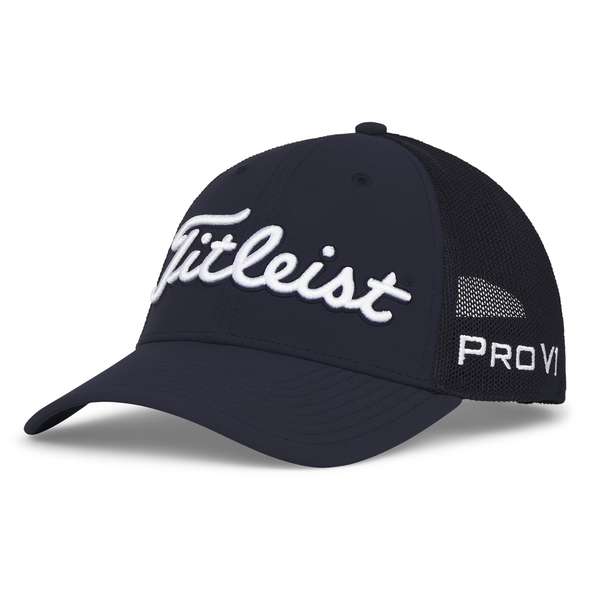 Titleist Tour Mesh Golf Cap in Navy and White