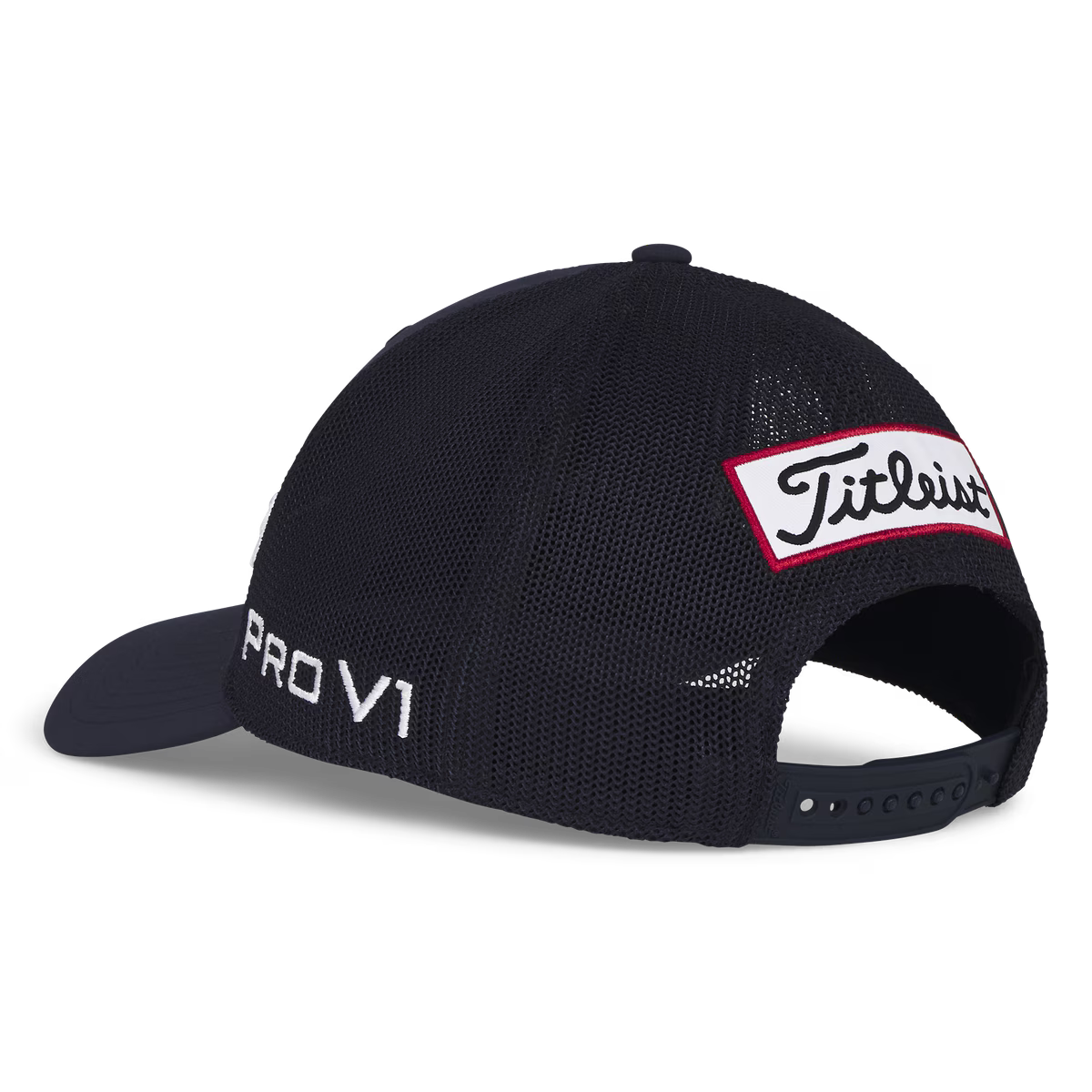 Titleist Tour Mesh Golf Cap in Navy and White
