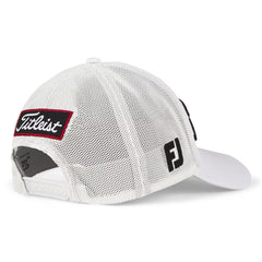 Titleist Tour Mesh Cap White Black