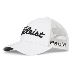 Titleist Tour Mesh Cap White Black